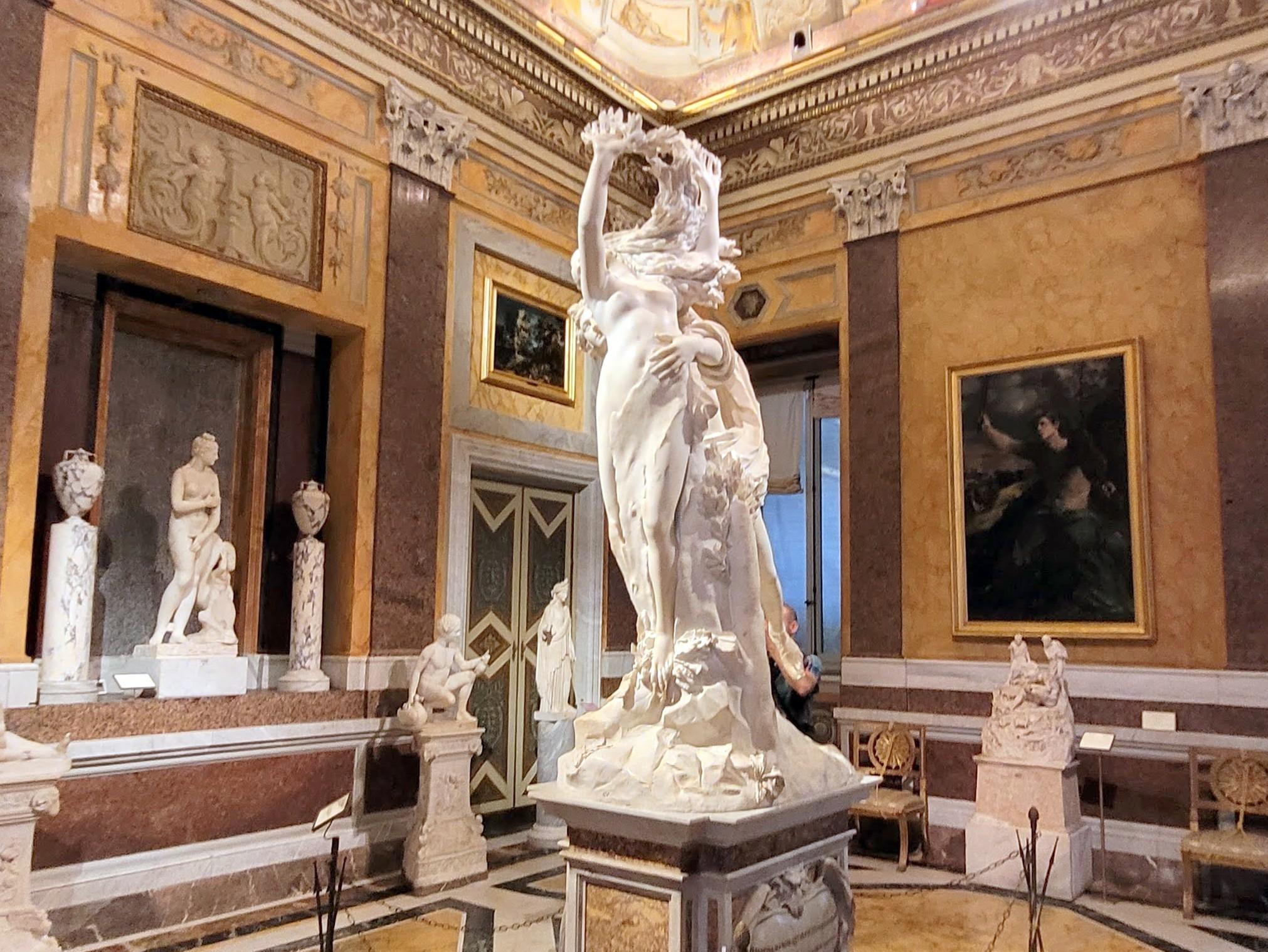 Gian Lorenzo Bernini (1614–1679), Apoll- und Daphne-Gruppe, Rom, Villa Borghese, jetzt Rom, Villa Borghese, Galleria Borghese, 1622–1625