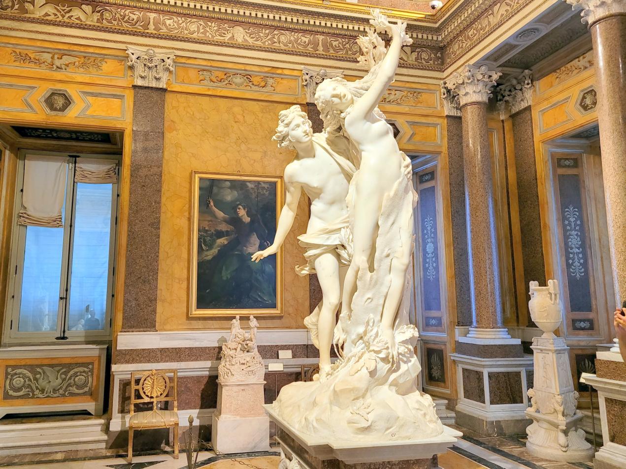 Gian Lorenzo Bernini (1614–1679), Apoll- und Daphne-Gruppe, Rom, Villa Borghese, jetzt Rom, Villa Borghese, Galleria Borghese, 1622–1625, Bild 2/3