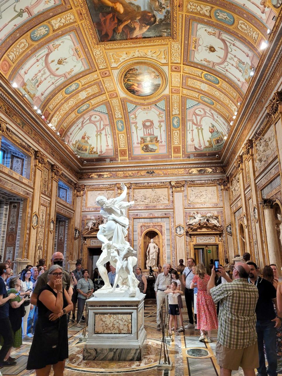 Gian Lorenzo Bernini (1614–1679), Raub der Proserpina, Rom, Villa Borghese, jetzt Rom, Villa Borghese, Galleria Borghese, 1621–1622, Bild 2/3
