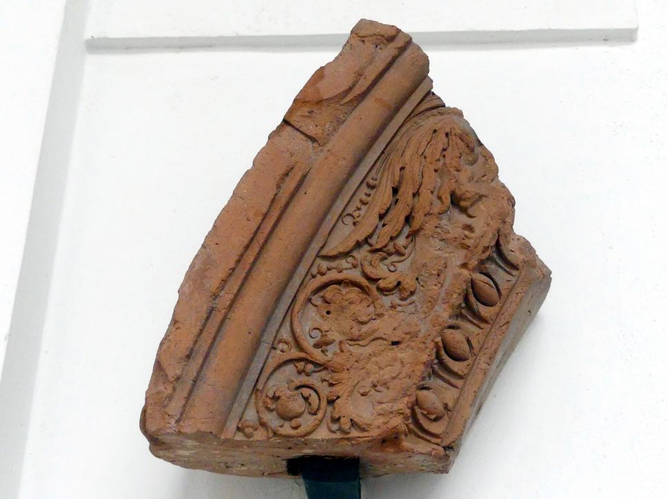 Fünf Ziegel, Prag-Hradschin, Prager Burg, Palais Lobkowitz, jetzt Prag-Holešovice, Lapidarium, Saal 3, nach 1554, Bild 5/5