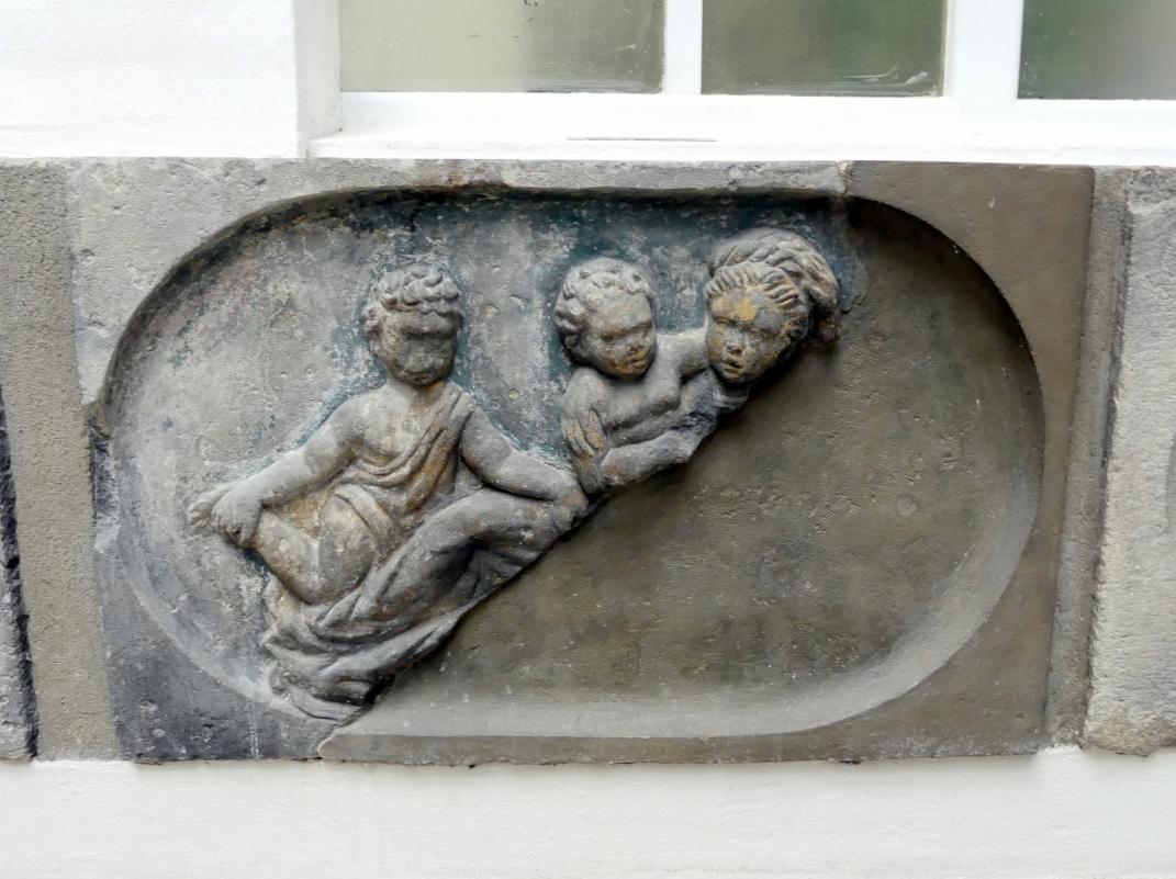 Allegorie der Liebe, Prag-Altstadt, ehem. Bürgerhaus Nr. 471 / I "Bei Melantrich" (1893 abgerissen), jetzt Prag-Holešovice, Lapidarium, Saal 3, nach 1563