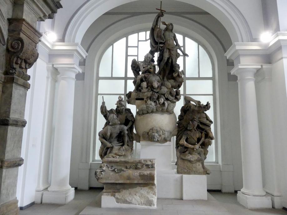 Johann Michael Brüderle: Skulptur der Auferstehung Christi, 1740