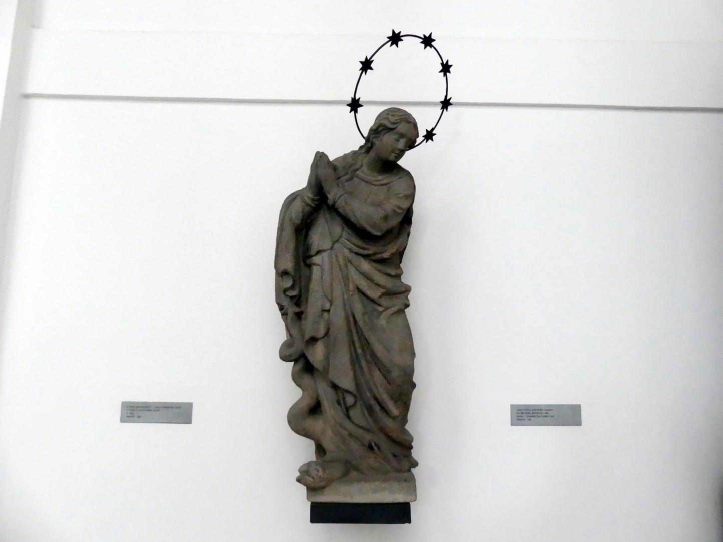 Maria Immaculata, Prag-Altstadt, Altstädter Ring, jetzt Prag-Holešovice, Lapidarium, Saal 5, 19. Jhd.