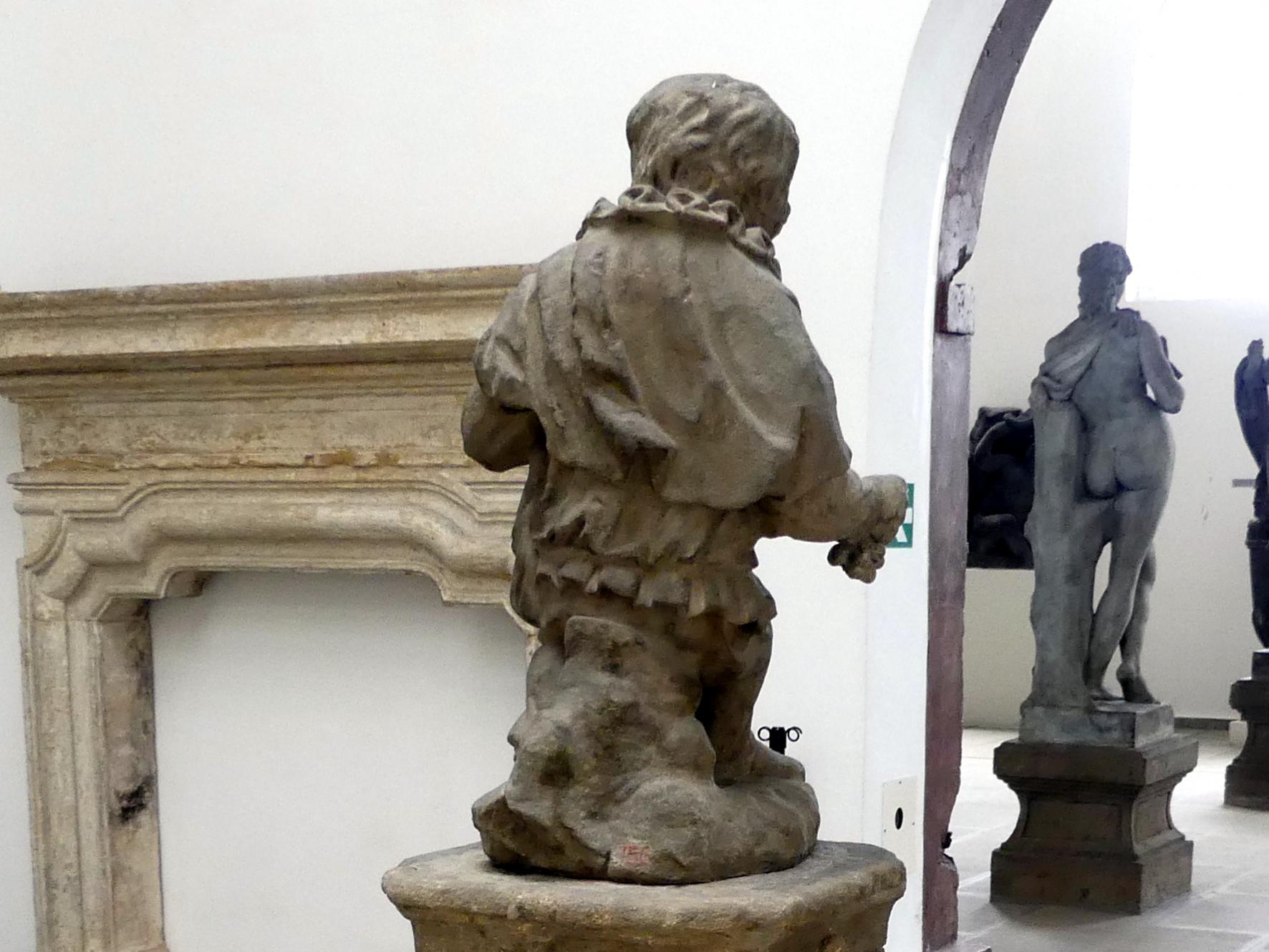 Zwerg, Prag-Neustadt, Villa Amerika Nr. 462, heute Antonín-Dvořák-Museum, jetzt Prag-Holešovice, Lapidarium, Saal 6, 1. Hälfte 18. Jhd., Bild 5/5
