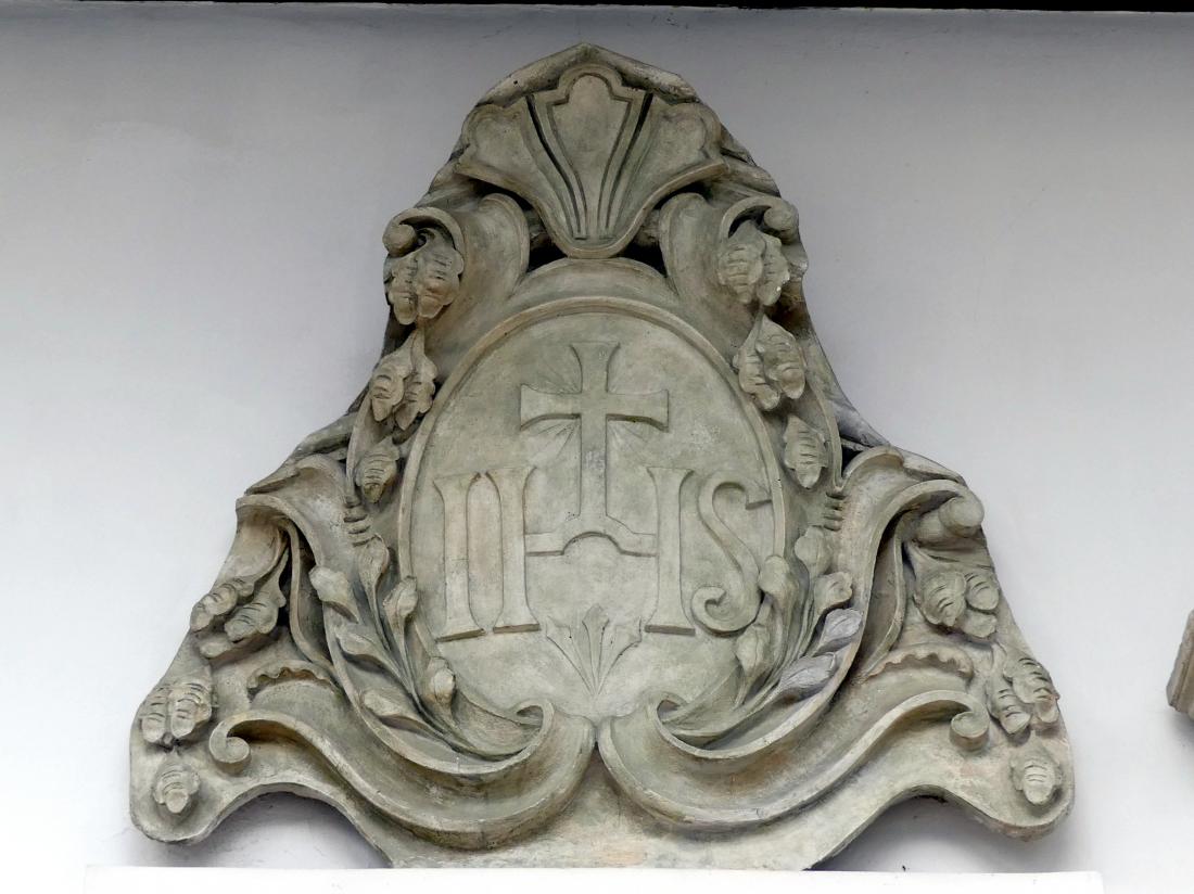 Kilian Ignaz Dientzenhofer (1718–1752), Architektonische Elemente, Prag-Smíchov, ehem. Jesuitengarten, unter Maria Theresa Botanischer Garten, heute 'Dientzenhofer-Garten', jetzt Prag-Holešovice, Lapidarium, Saal 6, 1735, Bild 6/10