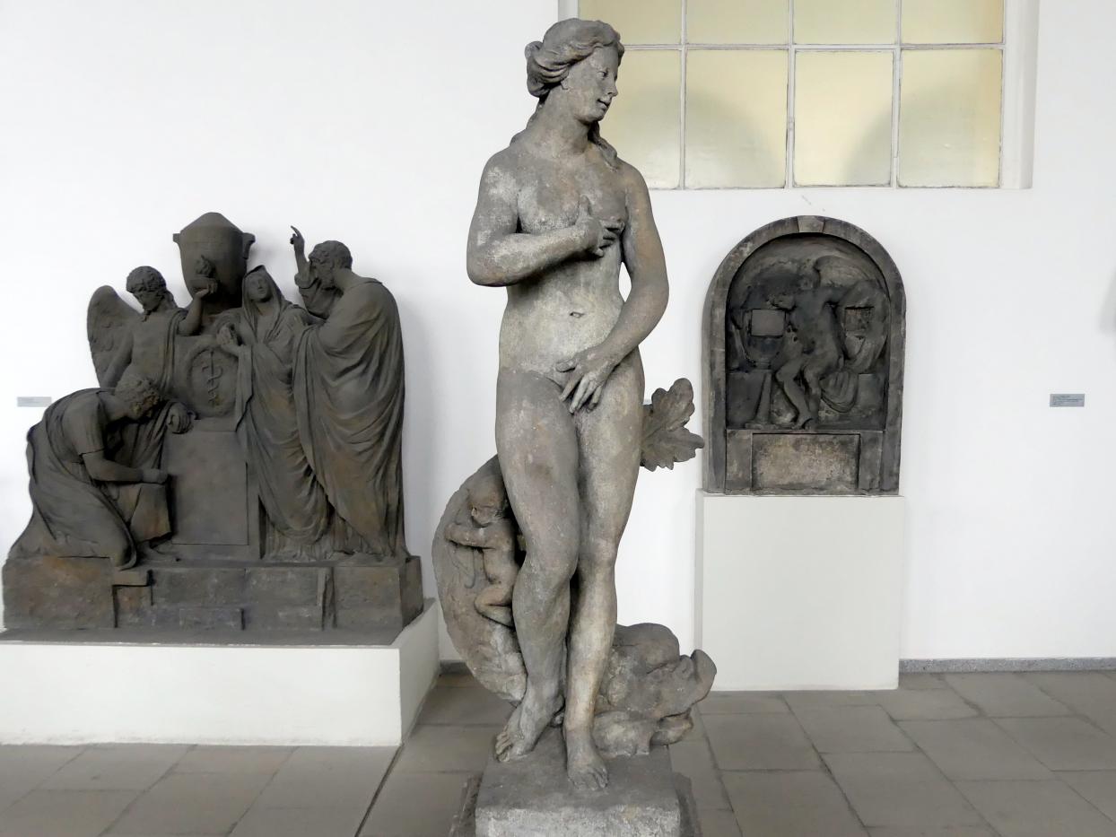Venus, Prag-Neustadt, Villa Amerika Nr. 462, heute Antonín-Dvořák-Museum, jetzt Prag-Holešovice, Lapidarium, Saal 7, 2. Hälfte 18. Jhd.