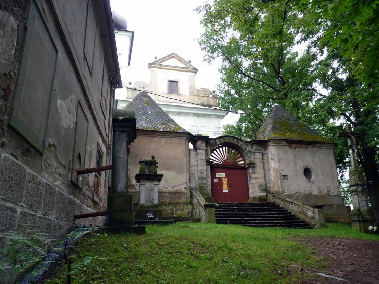 Martin Allio von Löwenthal (1695), Pfarrkirche St. Georg und St. Martin, Märzdorf, Pfarrkirche St. Georg und St. Martin, 1692–1698