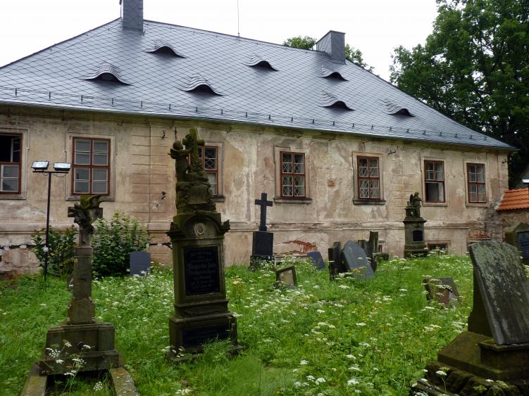 Martin Allio von Löwenthal (1695), Pfarrkirche St. Georg und St. Martin, Märzdorf, Pfarrkirche St. Georg und St. Martin, 1692–1698, Bild 4/10