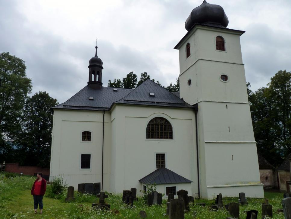 Martin Allio von Löwenthal (1695), Pfarrkirche St. Georg und St. Martin, Märzdorf, Pfarrkirche St. Georg und St. Martin, 1692–1698, Bild 6/10