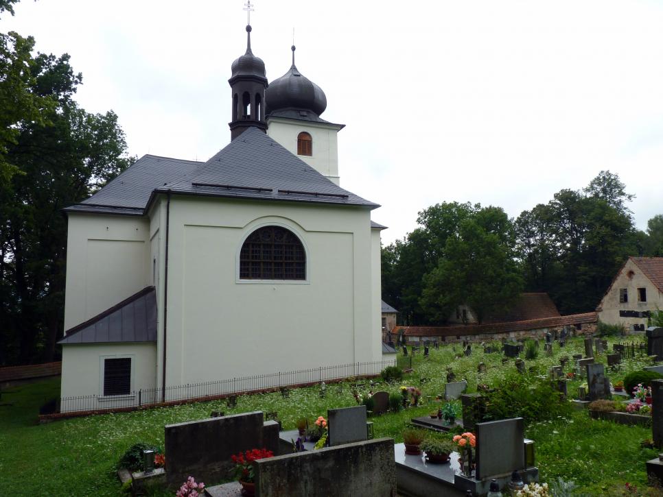 Martin Allio von Löwenthal (1695), Pfarrkirche St. Georg und St. Martin, Märzdorf, Pfarrkirche St. Georg und St. Martin, 1692–1698, Bild 10/10