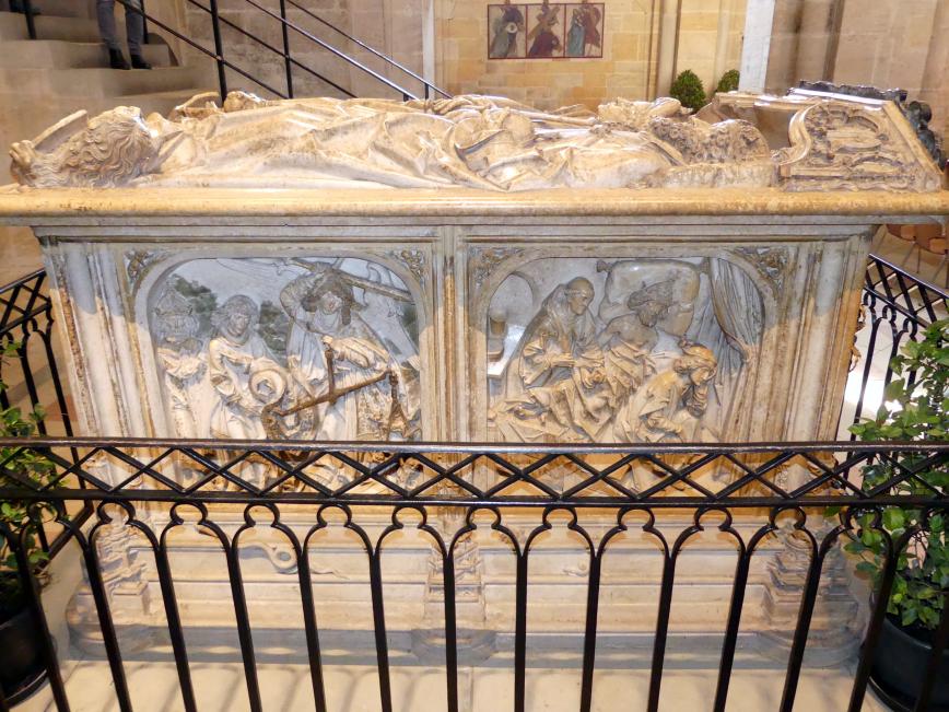 Tilman Riemenschneider (1487–1523), Grabmal des hl. Kaiserpaares Heinrich und Kunigunde, Bamberg, Bamberger Dom St. Peter und St. Georg, 1499–1513, Bild 5/6