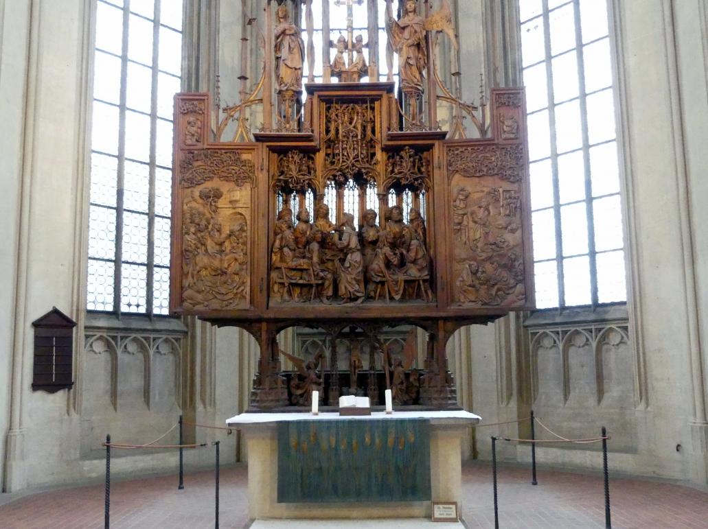 Tilman Riemenschneider (1487–1523), Heiligblutaltar, Rothenburg ob der Tauber, ev. Stadtpfarrkirche St. Jakob, 1501–1504, Bild 2/21