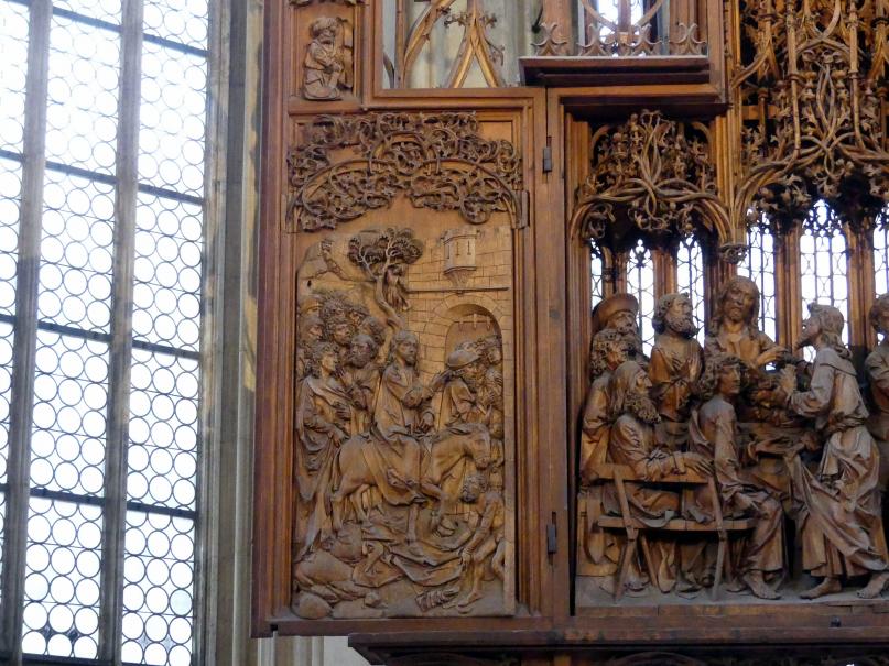 Tilman Riemenschneider (1487–1523), Heiligblutaltar, Rothenburg ob der Tauber, ev. Stadtpfarrkirche St. Jakob, 1501–1504, Bild 3/21