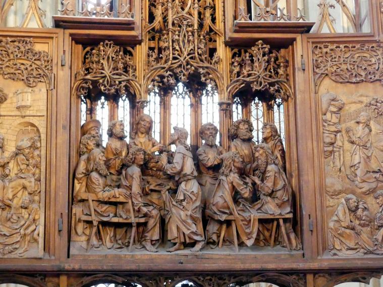 Tilman Riemenschneider (1487–1523), Heiligblutaltar, Rothenburg ob der Tauber, ev. Stadtpfarrkirche St. Jakob, 1501–1504, Bild 4/21