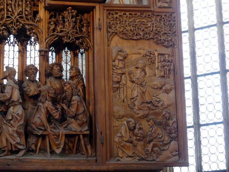Tilman Riemenschneider (1487–1523), Heiligblutaltar, Rothenburg ob der Tauber, ev. Stadtpfarrkirche St. Jakob, 1501–1504, Bild 5/21