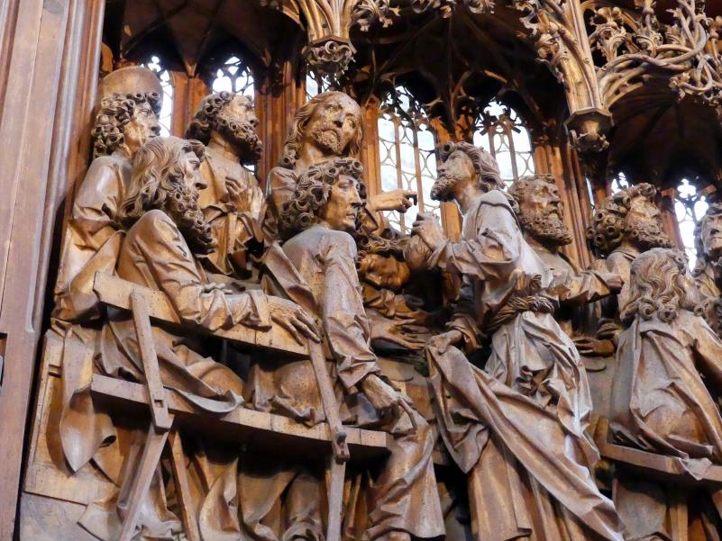 Tilman Riemenschneider (1487–1523), Heiligblutaltar, Rothenburg ob der Tauber, ev. Stadtpfarrkirche St. Jakob, 1501–1504, Bild 11/21