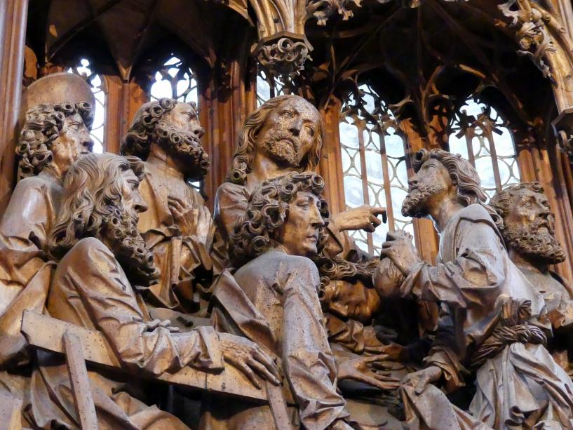 Tilman Riemenschneider (1487–1523), Heiligblutaltar, Rothenburg ob der Tauber, ev. Stadtpfarrkirche St. Jakob, 1501–1504, Bild 12/21