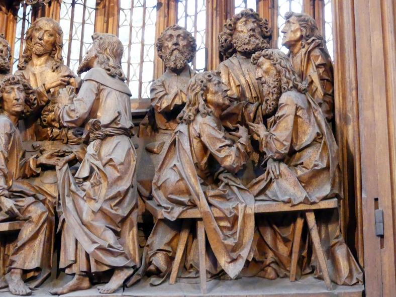Tilman Riemenschneider (1487–1523), Heiligblutaltar, Rothenburg ob der Tauber, ev. Stadtpfarrkirche St. Jakob, 1501–1504, Bild 13/21