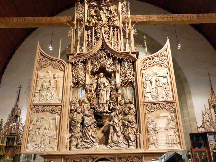 Tilman Riemenschneider (1487–1523), Marienaltar, Creglingen, Herrgottskirche, 1505–1510, Bild 2/18