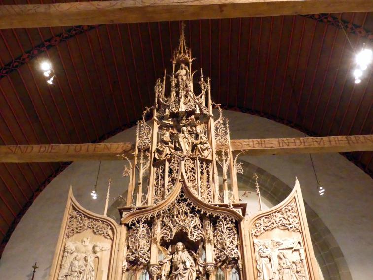 Tilman Riemenschneider (1487–1523), Marienaltar, Creglingen, Herrgottskirche, 1505–1510, Bild 5/18