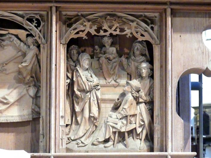 Tilman Riemenschneider (1487–1523), Marienaltar, Creglingen, Herrgottskirche, 1505–1510, Bild 8/18