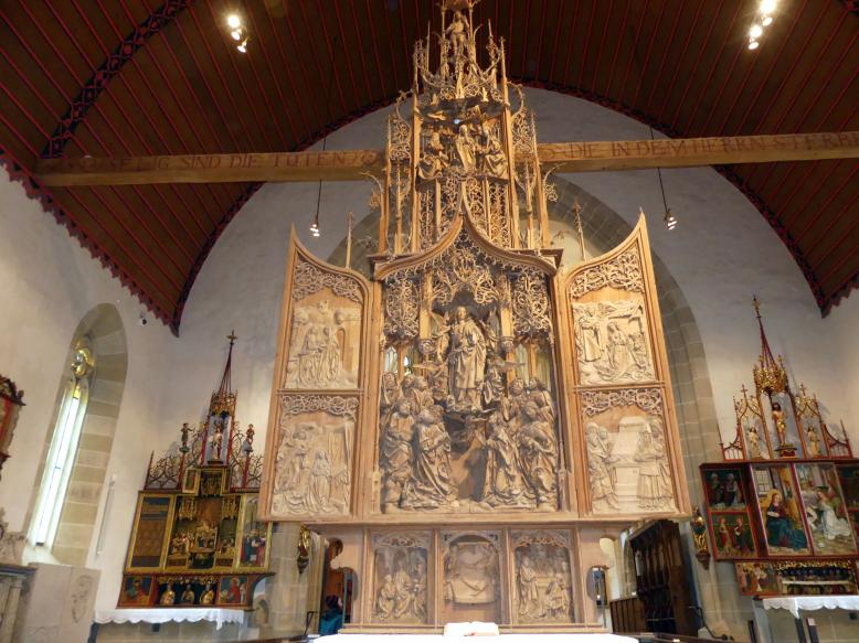 Tilman Riemenschneider (1487–1523), Marienaltar, Creglingen, Herrgottskirche, 1505–1510, Bild 15/18