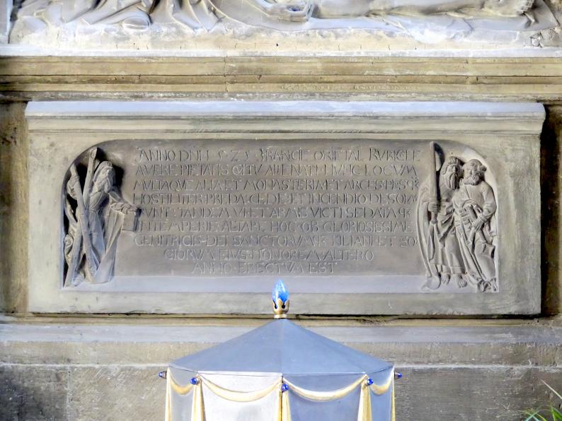 Tilman Riemenschneider (1487–1523), Altar "Beweinung Christi", Maidbronn, ehem. Zisterzienserinnenkloster, um 1522–1525, Bild 3/12