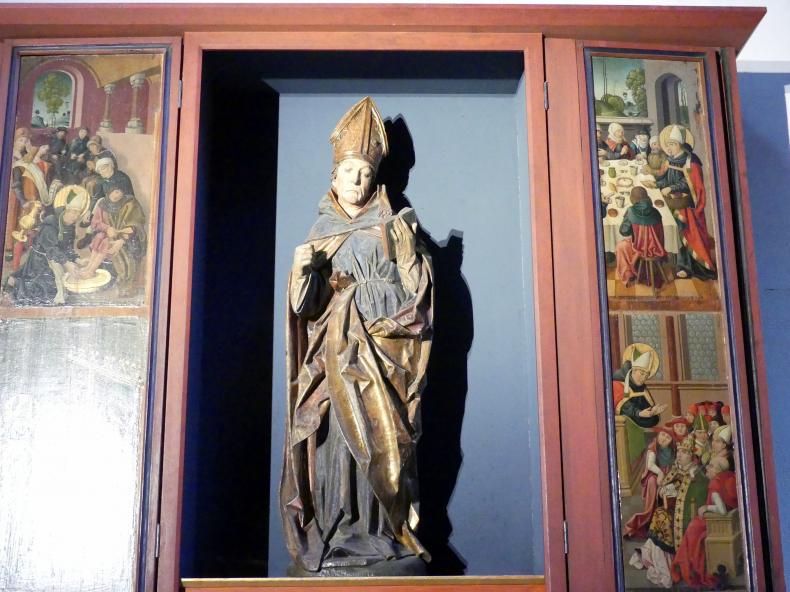 Tilman Riemenschneider (1487–1523), Heiliger Ludwig von Toulouse, Rothenburg ob der Tauber, ev. Stadtpfarrkirche St. Jakob, Undatiert, Bild 4/6