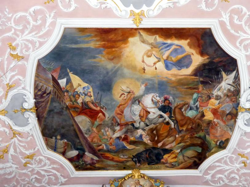 Cosmas Damian Asam (1713–1738), Hauptfresko, Hohenfels (Oberpfalz), Pfarrkirche St. Ulrich, 1717, Bild 2/16