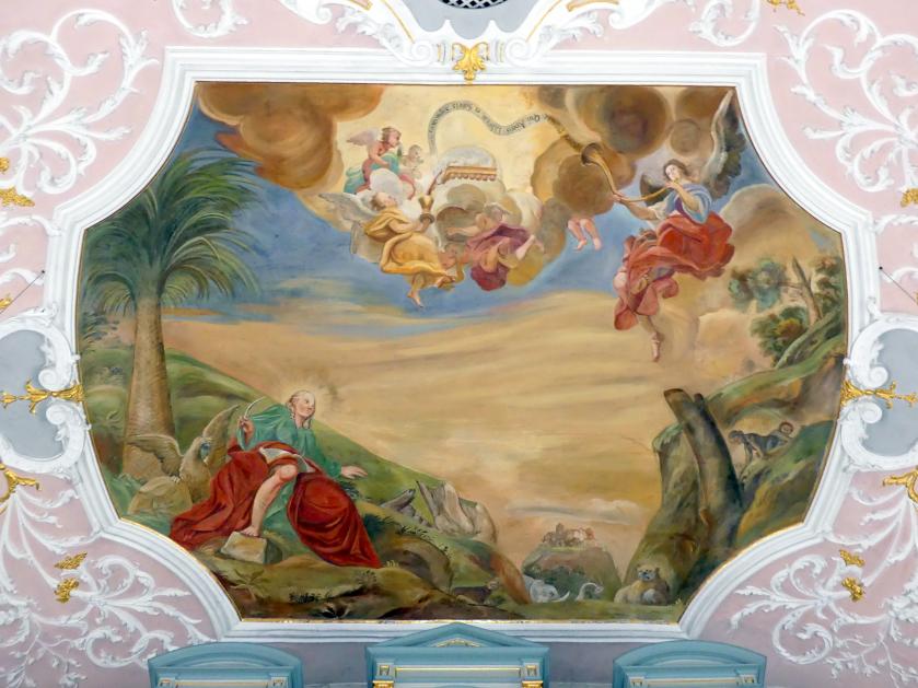 Cosmas Damian Asam (1713–1738), Hauptfresko, Hohenfels (Oberpfalz), Pfarrkirche St. Ulrich, 1717, Bild 4/16