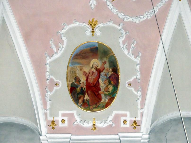 Cosmas Damian Asam (1713–1738), Hauptfresko, Hohenfels (Oberpfalz), Pfarrkirche St. Ulrich, 1717, Bild 7/16