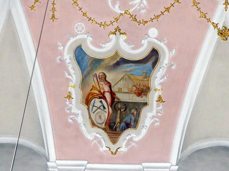 Cosmas Damian Asam (1713–1738), Hauptfresko, Hohenfels (Oberpfalz), Pfarrkirche St. Ulrich, 1717, Bild 9/16