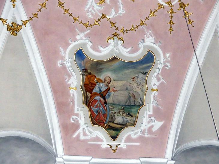 Cosmas Damian Asam (1713–1738), Hauptfresko, Hohenfels (Oberpfalz), Pfarrkirche St. Ulrich, 1717, Bild 11/16