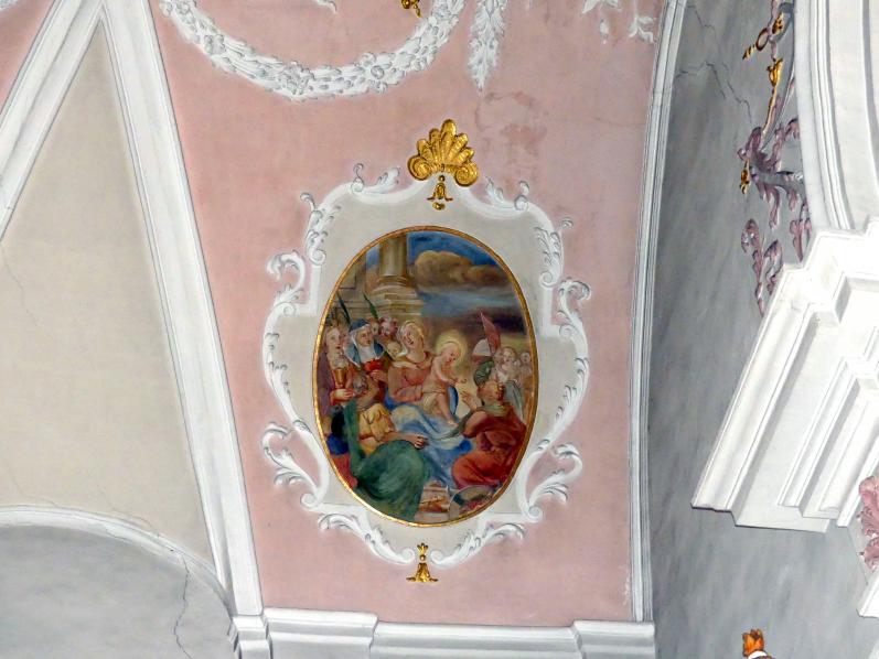 Cosmas Damian Asam (1713–1738), Hauptfresko, Hohenfels (Oberpfalz), Pfarrkirche St. Ulrich, 1717, Bild 16/16