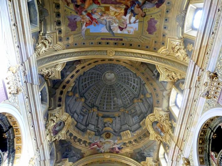 Andrea Pozzo (1671–1709), Freskierung, Wien, Jesuitenkirche Mariä Himmelfahrt, St. Ignatius und St. Franz Xaver (Universitätskirche ), 1703–1709, Bild 8/10