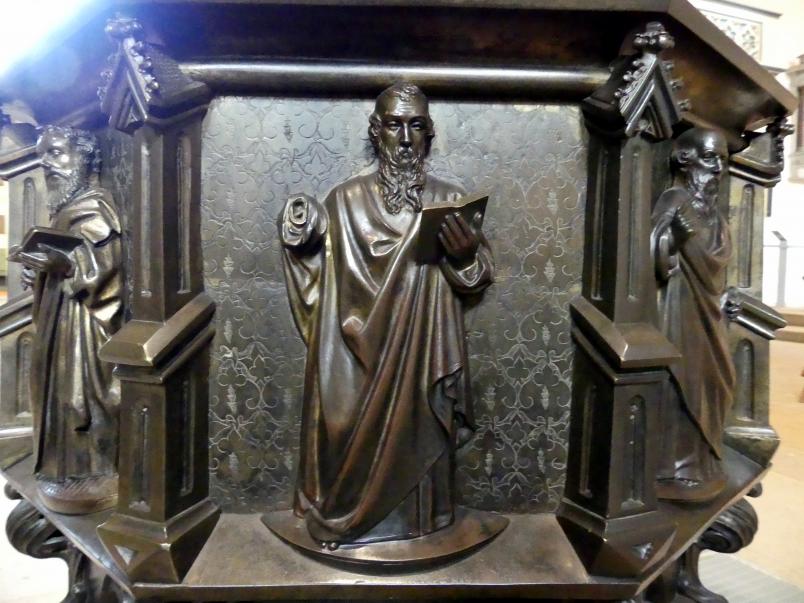 Hermann Vischer der Ältere (1457–1486), Taufbecken, Lutherstadt Wittenberg, Stadt- und Pfarrkirche St. Marien, 1457, Bild 10/30