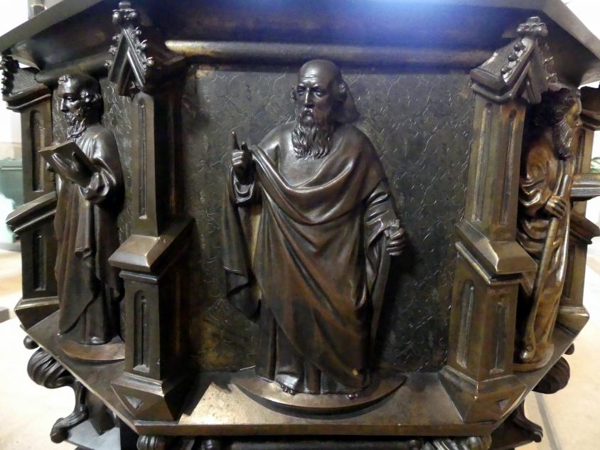 Hermann Vischer der Ältere (1457–1486), Taufbecken, Lutherstadt Wittenberg, Stadt- und Pfarrkirche St. Marien, 1457, Bild 11/30