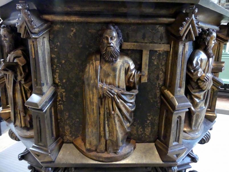 Hermann Vischer der Ältere (1457–1486), Taufbecken, Lutherstadt Wittenberg, Stadt- und Pfarrkirche St. Marien, 1457, Bild 13/30