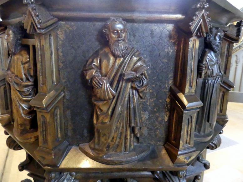 Hermann Vischer der Ältere (1457–1486), Taufbecken, Lutherstadt Wittenberg, Stadt- und Pfarrkirche St. Marien, 1457, Bild 14/30