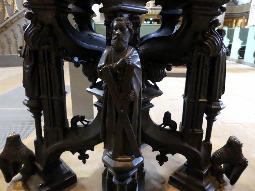 Hermann Vischer der Ältere (1457–1486), Taufbecken, Lutherstadt Wittenberg, Stadt- und Pfarrkirche St. Marien, 1457, Bild 21/30