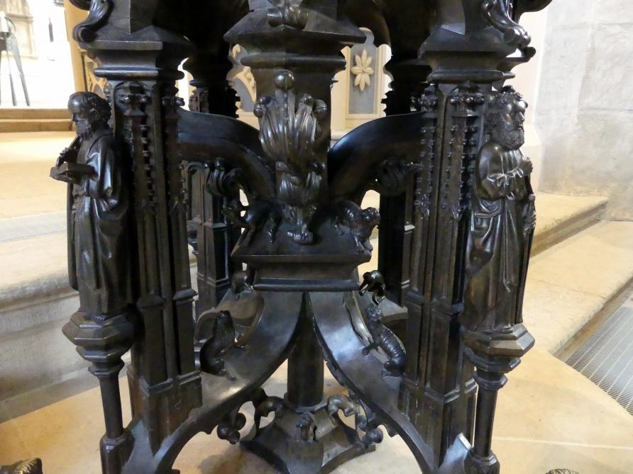 Hermann Vischer der Ältere (1457–1486), Taufbecken, Lutherstadt Wittenberg, Stadt- und Pfarrkirche St. Marien, 1457, Bild 24/30