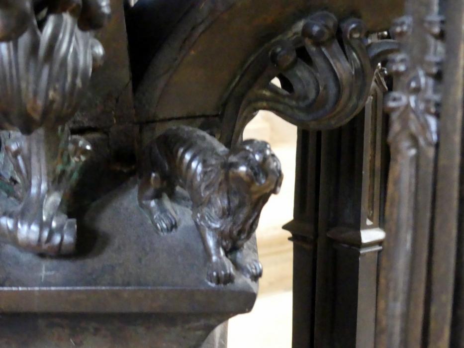 Hermann Vischer der Ältere (1457–1486), Taufbecken, Lutherstadt Wittenberg, Stadt- und Pfarrkirche St. Marien, 1457, Bild 27/30