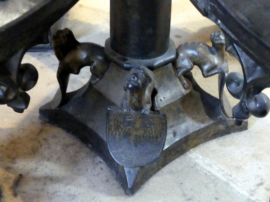 Hermann Vischer der Ältere (1457–1486), Taufbecken, Lutherstadt Wittenberg, Stadt- und Pfarrkirche St. Marien, 1457, Bild 28/30