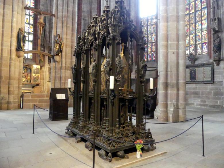 Peter Vischer der Ältere
 (1486–1525), Grab des Hl. Sebaldus, Nürnberg, Kirche St. Sebald, 1507–1512, Bild 2/16