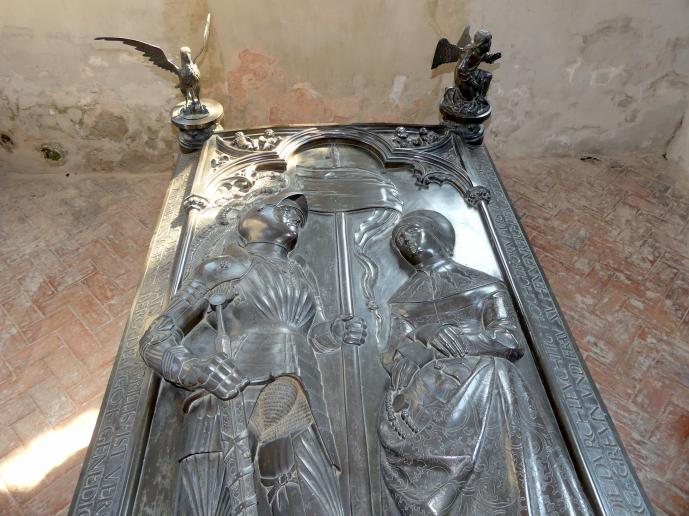 Hermann Vischer der Jüngere (1508–1510), Grabmal Elisabeth von Brandenburg (1474–1507) und Hermann VIII. von Henneberg (1470-1535), Römhild, Stiftskirche Jungfrau Maria und Johannes der Täufer, nach 1507, Bild 15/18