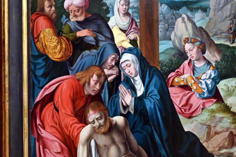 Bartholomäus Bruyn der Ältere (1513–1546), Beweinungsaltar, München, Alte Pinakothek, Obergeschoss Saal III, 1530–1532, Bild 4/4