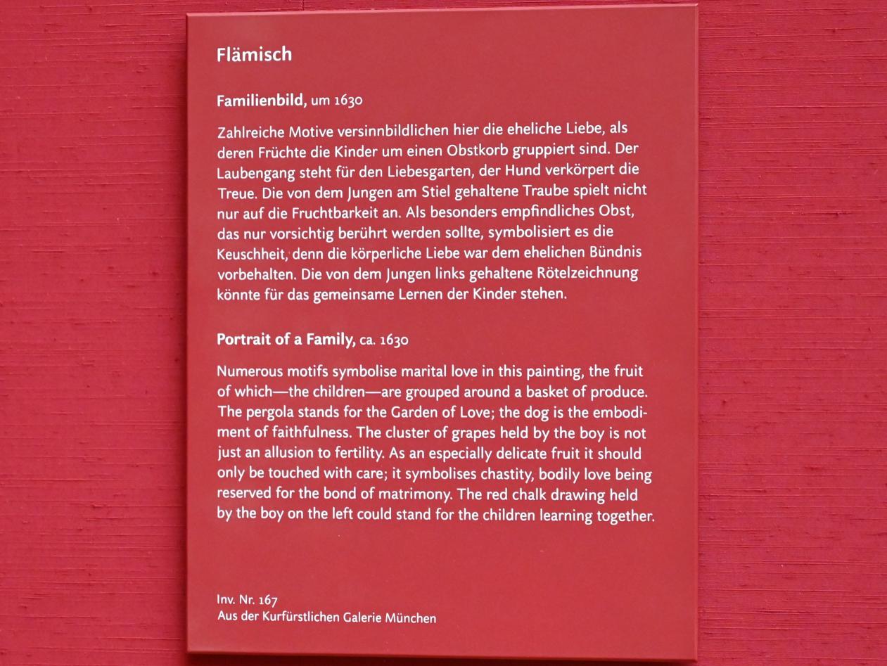 Familienbild (Flämisch?), München, Alte Pinakothek, Obergeschoss Saal VI, um 1630, Bild 2/3