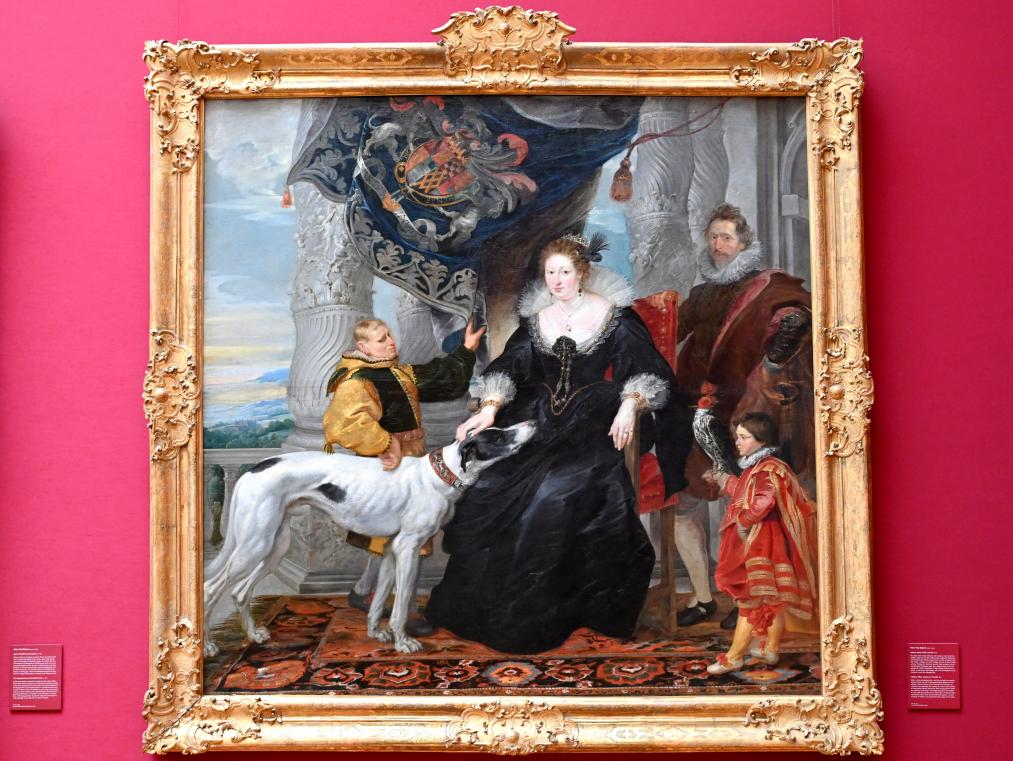 Peter Paul Rubens (1598–1640), Aletheia Talbot, Gräfin Arundel, München, Alte Pinakothek, Obergeschoss Saal VII, 1620