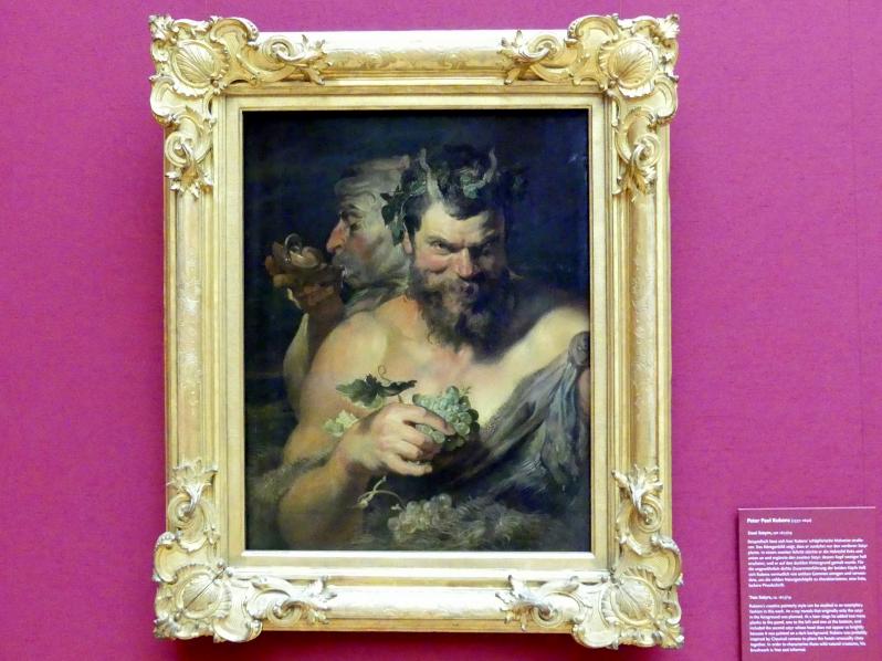 Peter Paul Rubens (1598–1640), Zwei Satyrn, München, Alte Pinakothek, Obergeschoss Saal VIII, um 1617–1619
