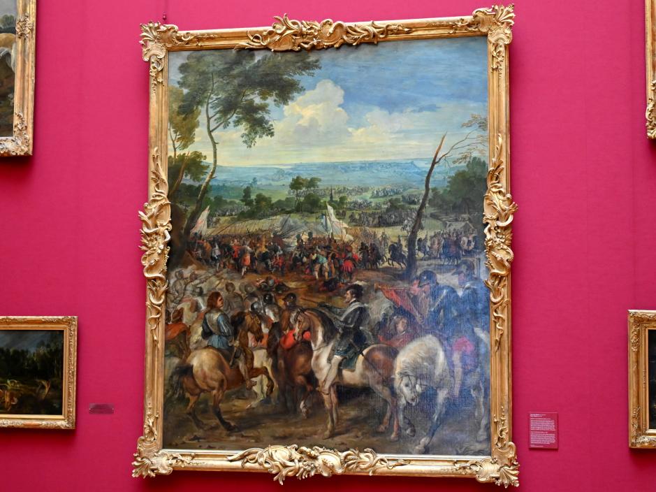 Peter Paul Rubens (1598–1640), Heinrich IV. in der Schlacht bei Arques, München, Alte Pinakothek, Obergeschoss Saal VIII, um 1630–1631, Bild 3/3